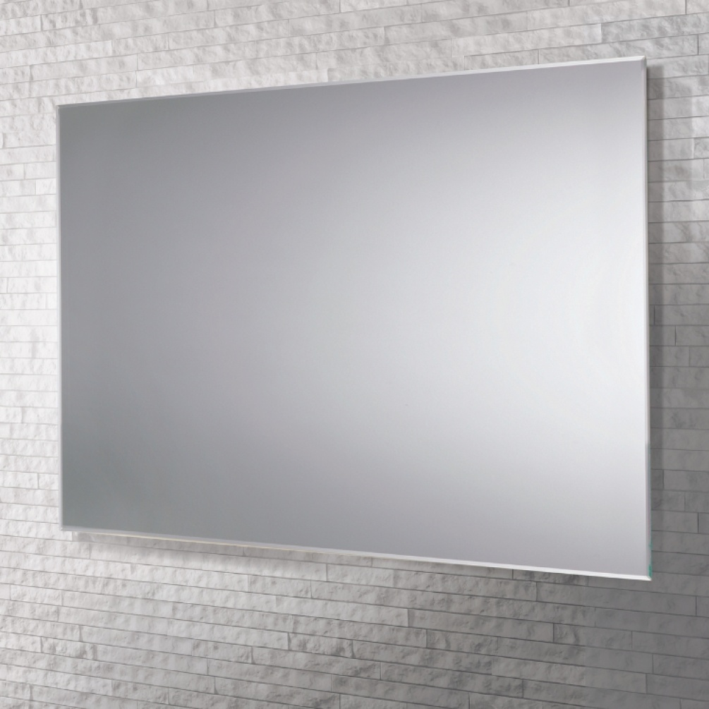 Close up product image of the HIB Jackson Rectangular Bathroom Mirror